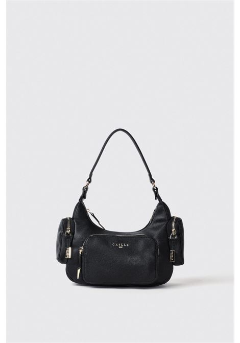 Regular shoulder strap con logo in metallo  Nero - Gaëlle Paris GAELLE paris | GAACW02119NE01